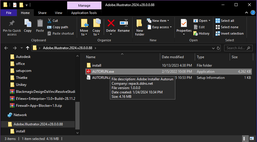 tải Adobe Illustrator CC 2024 bước 1