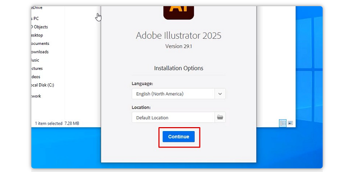 tải Adobe Illustrator CC 2025 bước 3