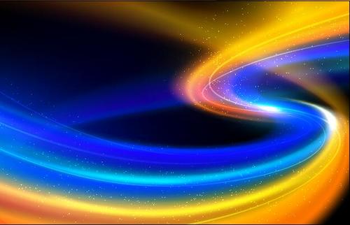Rainbow abstract background vector free download