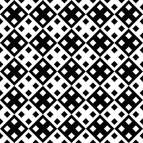 Creative seamless pattern square vector free download